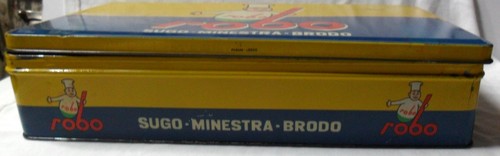 grande scatola latta vintage anni '60 DADO ROBO - 第 6/8 張圖片