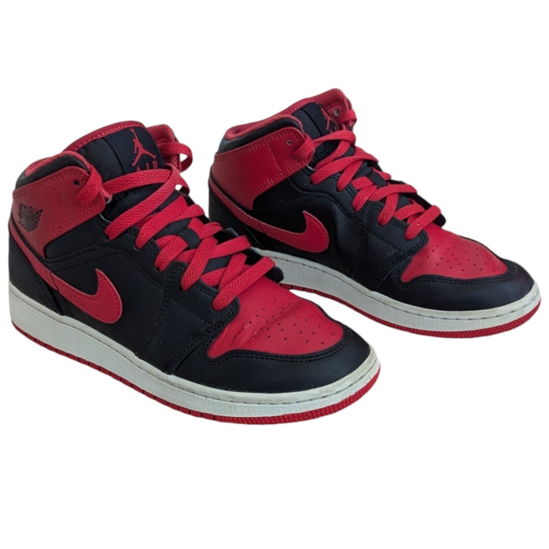 【YUK.5】AIR JORDAN 1 MID / BLACK.BLACK s-l400.jpg