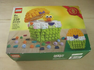 LEGO Limited Edition 239 Piece Easter Egg Building Toy 40371 - NEW SEALED