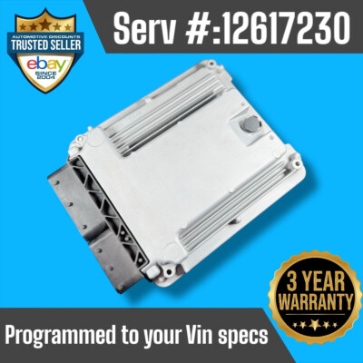 2010 Chevy Traverse Engine Computer ECU ECM PCM PROGRAMMED 12617230 