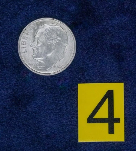 1949 S Roosevelt Dime BU Uncirculated 90% Silver #4