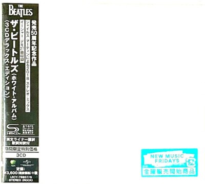 The Beatles NEW 3 CD(SHM-CD) ''White Album'' Deluxe Edition Digipak Japan OBI