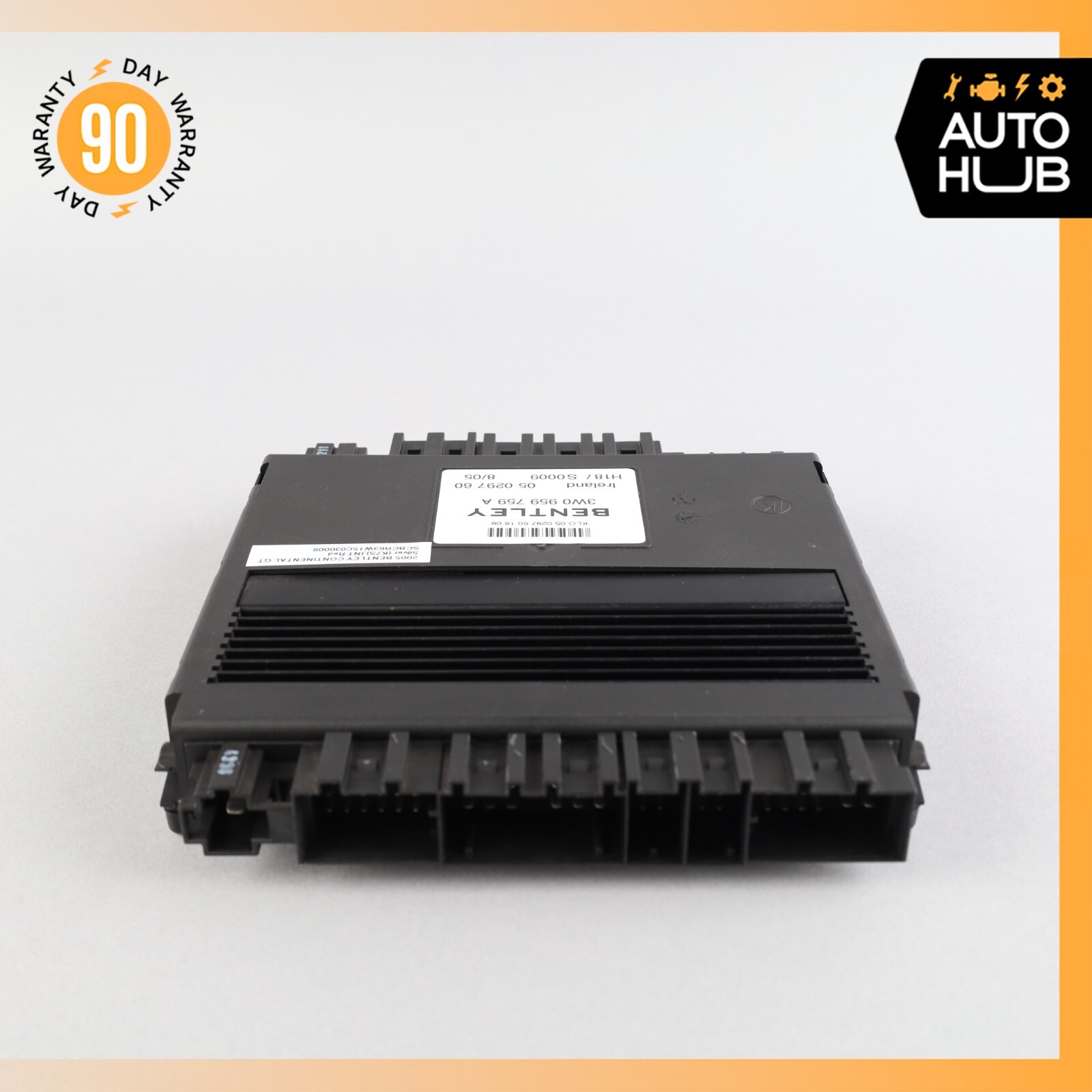 03-11 Bentley Continental GT GTC Front Right Side Seat Control Module OEM 73k