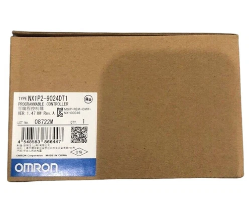 NX1P2-9024DT1 New Sealed OMRON NX1P2 CPU Unit PLC MODULE NX1P2-9024DT1
