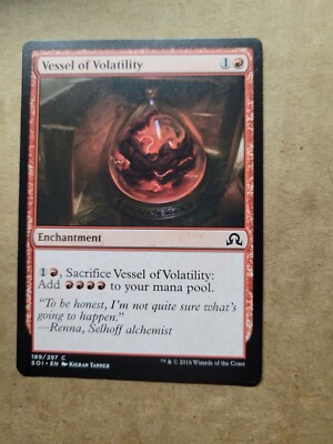 MTG Vessel of Volatility (189/356) Shadows over Innistrad Red LP BULK DISCOUNT