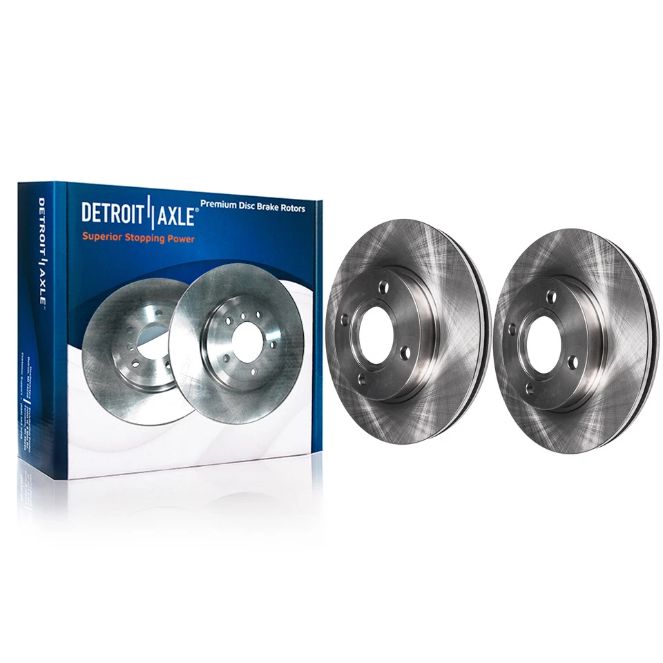 Front Rotors & Brake Pads + Rear Drums & Shoes for 2001-2006 Nissan Sentra 1.8L - Image 3 of 4