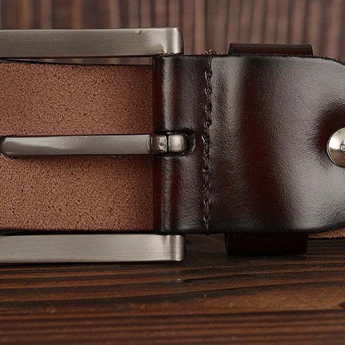 Cowskin Cowboy Buckle Waistband Men Belts Genuine Leather Belts Men Waist Strap - Bild 11 von 39