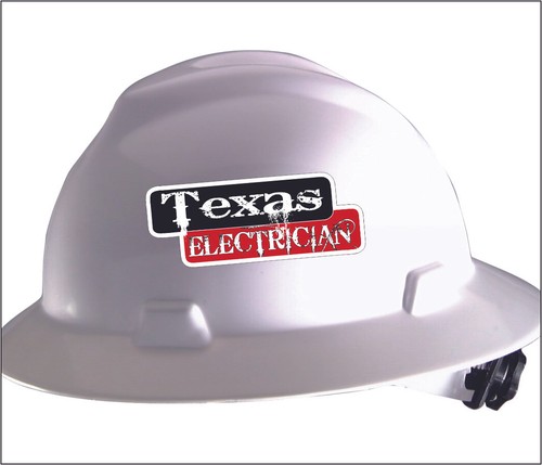 (2 STICKERS) TEXAS WORKERS 4 x 1.5 x Sticker Hard Hat Full color print - Picture 2 of 16