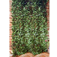 Artificial Laurel Leaf Trellis Outdoor Garden Transforms Wall Or Fence Screening Artificial Laurel Leaf Trellis Outdoor Garden Transforms Wall Or Fence Screening