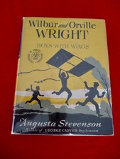 Wilbur and Orville Wright Boys With Wings 1951 Childhood of Famous Americans DJ