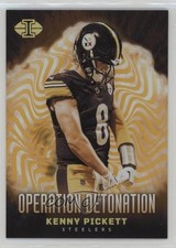 2023 Panini Illusions Operation Detonation Gold 20/25 Kenny Pickett #9 0q21