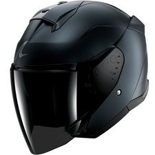 Shark Skwal Jet Motorcycle Helmet - Dark Shadow Matt Anthracite