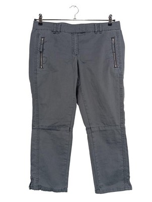 MARC O POLO 3/4 Jeans Damen Jeans Gr. DE 40 hellgrau Casual-Look