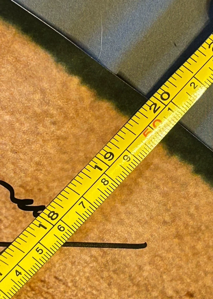 Foto firmada a mano por Tom Glavine "HOF 14" 16x20 autógrafo de los Atlanta Braves Foto 3 de 4