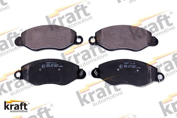 Kraft 6002240 Bremsbelagsatz FüR Scheibenbremse Bremsbelagsatz FüR Ford-image