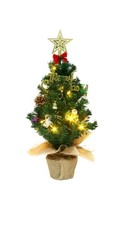 Veroda 50cm Light-up Christmas Tree Small Artificial Tabletop Christmas Tree