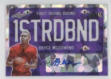 2021 Leaf Metal First Round Bound Purple Crystals 16/20 Bryce McGowens Auto n7r