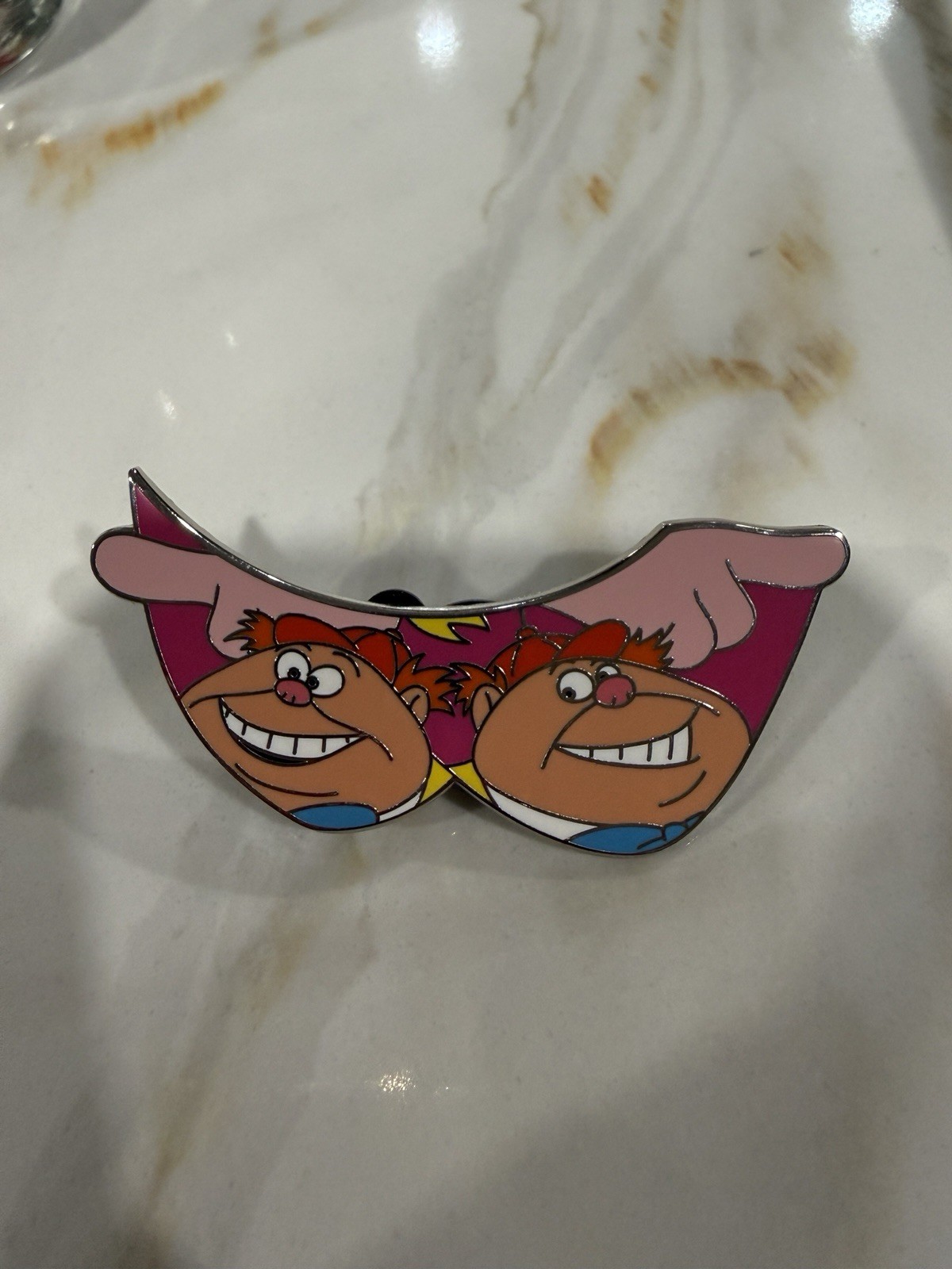 2026 DISNEY ALICE IN WONDERLAND 75TH PUZZLE MYSTERY BOX PIN TWEEDLE DEE DUM