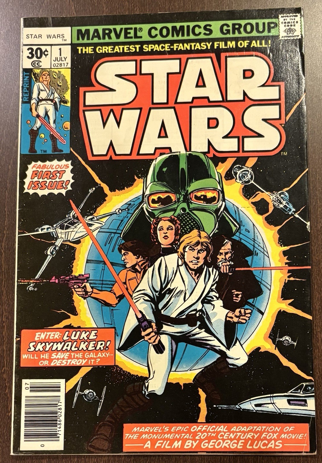 CGC 9.8 Star Wars#1 特別版コミック ⭐️ DEAL OF THE DAY ⭐️ Star Wars #1 ❍ CGC 9.8 WHITE Pages