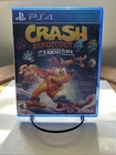 Crash Bandicoot 4: It's About Time - Sony PlayStation 4 - No Manual