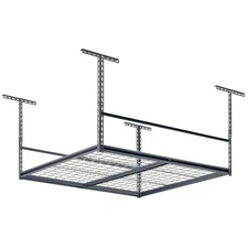 Edsal Muscle Rack, Silver Adjustable Overhead Storage Rack, 47in. x 47in.,