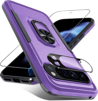 Google Pixel10/10pro CasemilitaryGrade Shockproof with KickstandScreen Protector