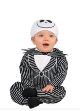 Baby Jack Skellington Costume - the Nightmare Before Christmas Size 0-6M
