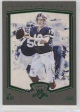 2015 Panini Gridiron Kings Limited Lithos Green Frame Jim Kelly #167 HOF 2d7