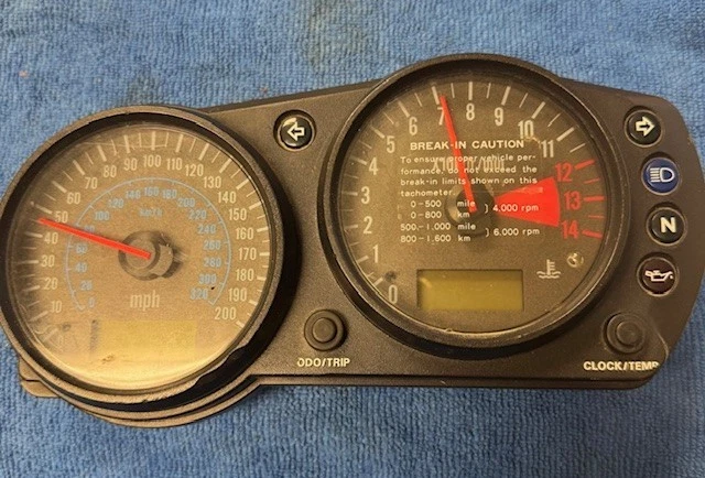 Motorcycle Instruments and Gauges for Kawasaki Ninja ZX9R for sale