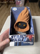 Juguete de peluche Star Wars Jawa 9" muñeca Jawa parlante juguetes subterráneos no funciona leer