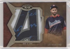 2019 Topps Tier One Tier One All-Star Patch 1/1 JD Martinez #TASP-JM Patch 6fs