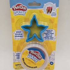 Play-Doh Bath Red Scented Soap Blue Starfish Mold NOS