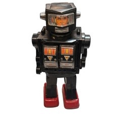 Robot latta batteria astronauta rotante-O-Matic HORIKAWA vintage anni 60 Giappone