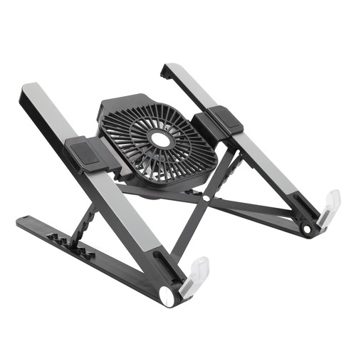 Notebook Support Holder FiveLevel Foldable Design Heat Sink Computer Support - Zdjęcie 9 z 12