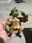 Vintage TMNT Teenage Mutant Ninja Turtles Toy Action Figure Sewer Scout Raphael