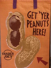 Trader Joe's - Reusable Grocery Bag - Peanut