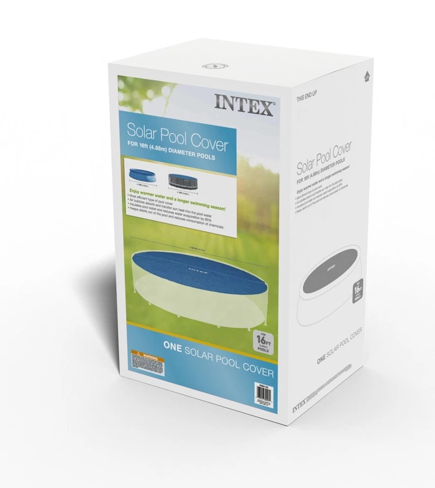 Intex Solar Cover for 16ft Diameter Easy Set and Frame Pools - Image 4 of 4