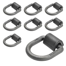 Pack Heavy Duty Weld-On Forged D Ring, MBS:12,000 lbs 1/2" D-Ring Trailer 4