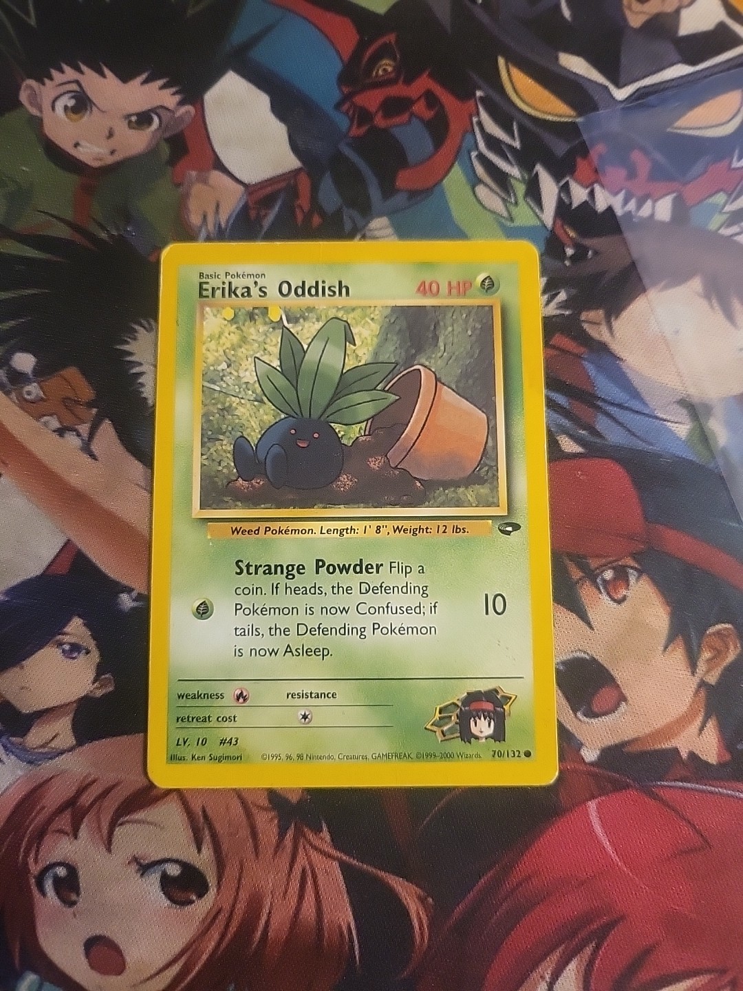 Pokémon TCG Erika's Oddish 70/132 Gym Challenge MP