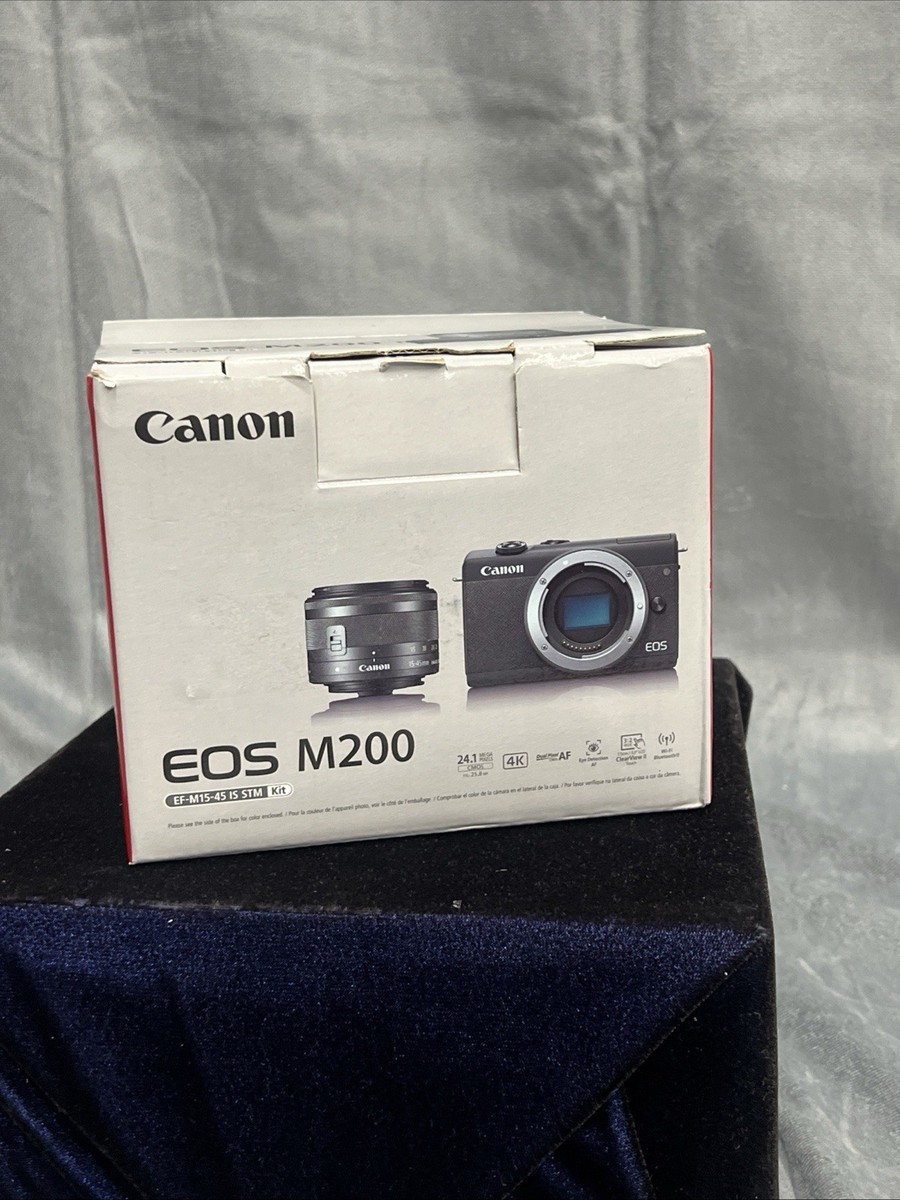 Canon EOS M200 24.1 MP Mirrorless Interchangeable Lens
