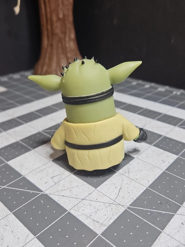 Figura de Yoda Minions X Star Wars rara figura suelta usada en excelente estado figura de acción solo MC5 Foto 4 de 4