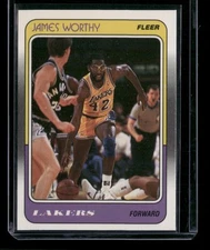 1988-89 Fleer #70 James Worthy - 20652