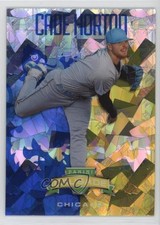 2024 Panini Crusade Crusade Blue Cracked Ice Prizm Cade Horton #96 s5q