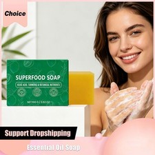 Stem And Soul Superfood Soap, Upgraded Stem Soul Turmeric Lemon SoapBar