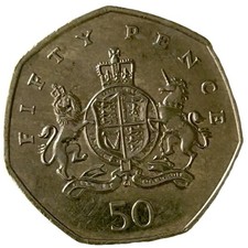 Christopher Ironside 2013 Fifty Pence 50p Commemorative Coin. Circulated Cond.