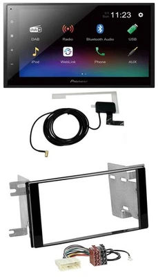 Pioneer DAB MP3 Bluetooth 2DIN USB Autoradio für Subaru Impreza Forester 07-12 - Bild 1 von 4