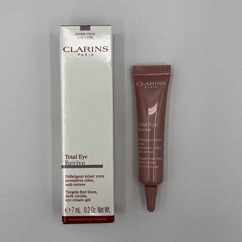 Clarins Total Eye Revive Eye Cream 7 ml/0.2 oz Treats Fine Lines Dark Circles