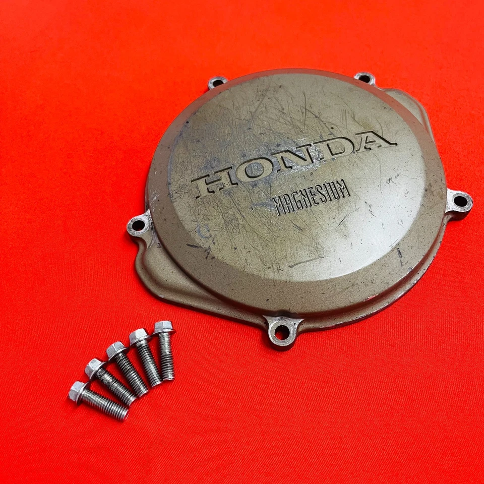 CRF250R CUBIERTA EMBRAGUE CARCASA EXTERIOR ORIGINAL OEM HONDA CRF 250 R (2004-2008) Foto 3 de 4