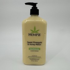 HEMPZ Sweet Pineapple Honey Melon Body Moisturizer Vegan Hemp Oil 21 Oz