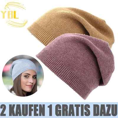 Moderne atmungsaktive Herbst Winter Mütze Angenehm Weich Elastisch Beanie Kappe